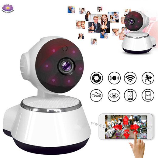 High Quality 720P HDSmart Home Smart Home   Wi-Fi Wireless CCTV IR Night Baby Monitor Made In China