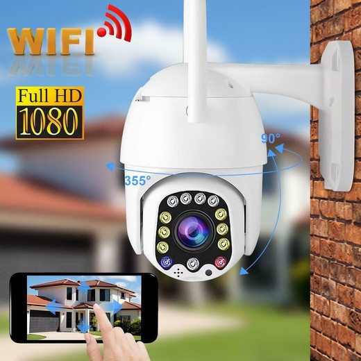 The Best High Quality Cheap HD 1080P PTZ WIFI Camera Outdoor Auto Tracking Speed Dome WiFi Wireless CCTV Camera Made In China Factory