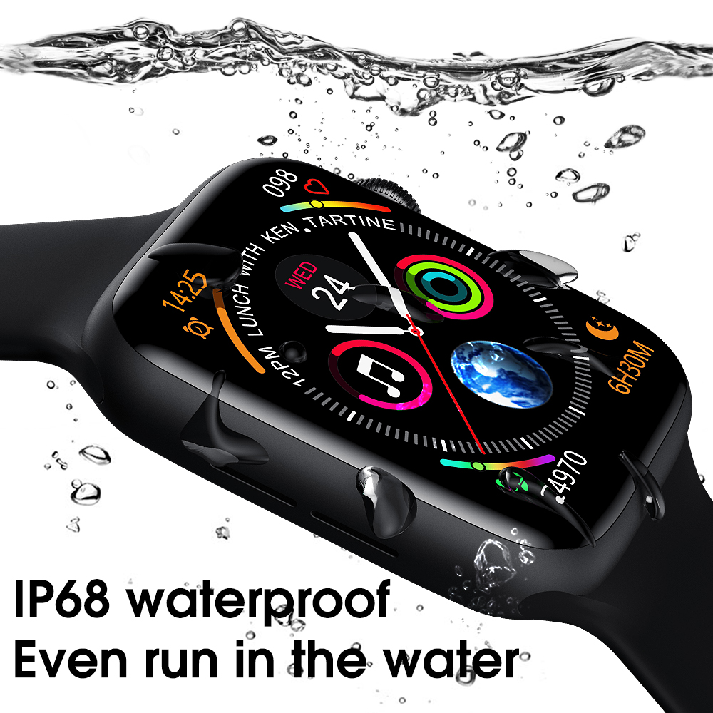 W26 W46 Smart Watch IP68 Waterproof Swimming Bluetooth Wireless Charging ECG Heart Rate Sport Men Smart watch PK W26 IWO 12 8 13