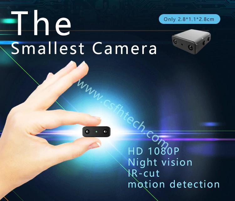 Csfhteh Mini Wifi Camera Full HD 1080P Home Security Camcorder Night Vision Micro Secret Cam Motion Detection Video Voice Recorder