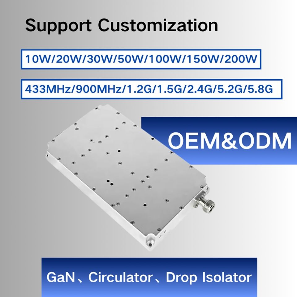 Drone Defence 10W 20W 30W 50W 100W 150W 200W 1700-1800MHz Jammer Module