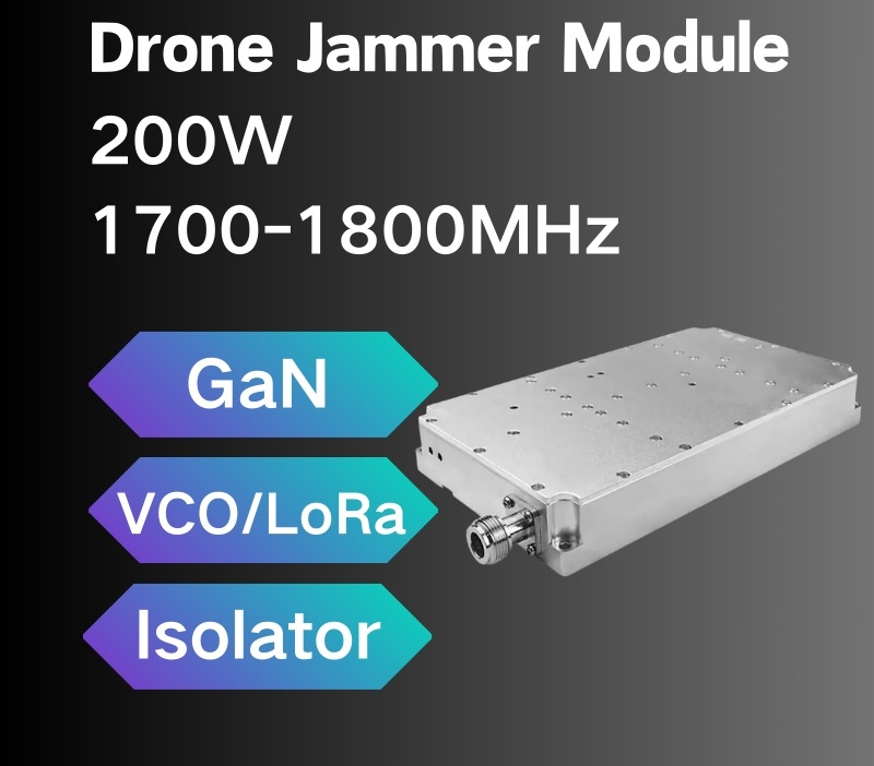 Drone Defence 10W 20W 30W 50W 100W 150W 200W 1700-1800MHz Jammer Module