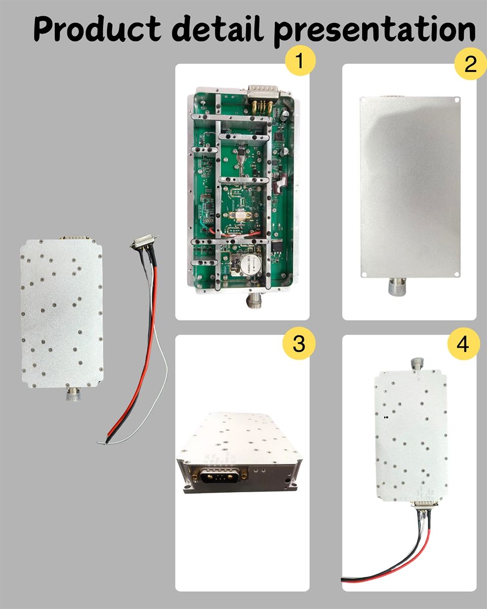 Drone Defence 10W 20W 30W 50W 100W 150W 200W 1700-1800MHz Jammer Module