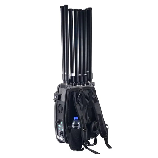 Customize 12 Channel Portable Backpack Jamming Uav 2km 5.8g 2.4G GPS Omnidirectional Antenna Fpv Drone Jammer