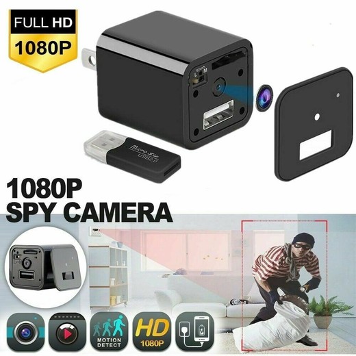 The Best Quality HD 1080P Hidden Camera USB Wall Charger Adapter Video Recorder Security Cam Made In China