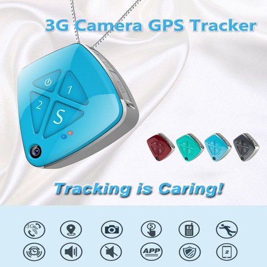 The Best 3G GPS Tracker Waterproof Real Time LBS Position Lifetime Free Tracking Fall Alarm SOS with Camera Made In China Factory 