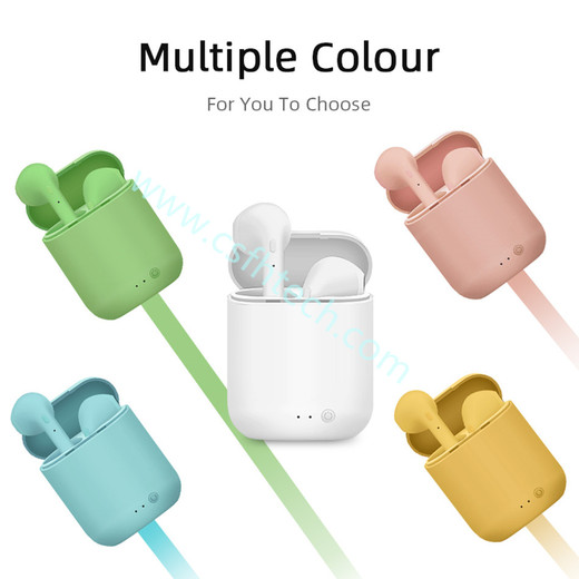 Csfhtech Mini-2 TWS Wireless Earphones Bluetooth 5.0 Headphones Sports Earbuds Headset With Mic Charging Box For iPhone Xiaomi PK i9s i7s