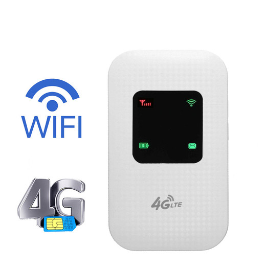 Csfhtech Travel Partner 150M Mobile Hotspot Pocket Portable Wireless Unlock Mini Wi-Fi MiFi LTE Modem WiFi 4G Router with SIM Card Slot