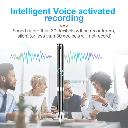  Csfhtech Q96 Voice Recorder Metal Professional High-definition Noise Reduction Recorder Voice Recorder Pen 