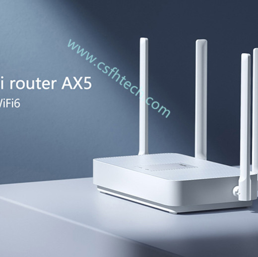 Csfhtech 2020 New Xiaomi Redmi Router AX5 WiFi 6 2.4G /5G dual Frequency Mesh network Wifi Repeater 4 High Gain Antennas signal extender