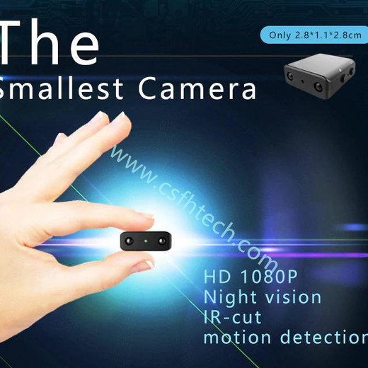 Csfhteh Mini Wifi Camera Full HD 1080P Home Security Camcorder Night Vision Micro Secret Cam Motion Detection Video Voice Recorder