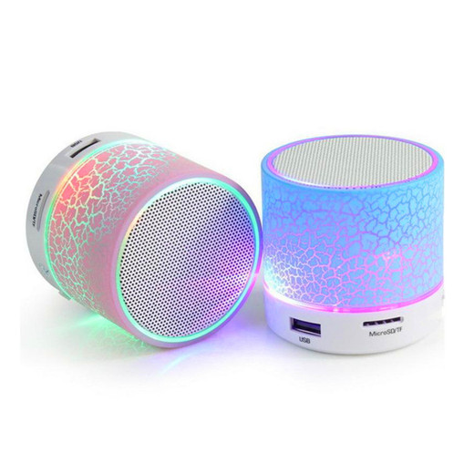 Csfhtech  A9 Bluetooth Speaker Mini Wireless Loudspeaker Crack LED TF USB Subwoofer bluetooth Speakers mp3 stereo audio music player