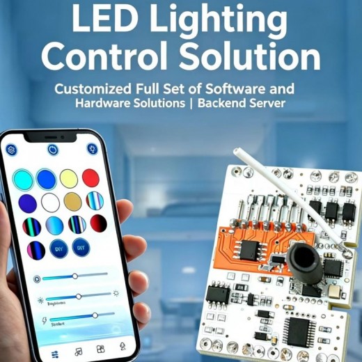  AI Bluetooth Control System Solution，Customized Full‑Set Software & Hardware Solutions | Backend IoT Server，Customized Full‑Set Software & Hardware Solutions | Cloud Backend Support
