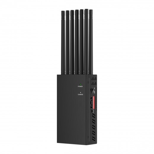 12-channel handheld signal jammer,12 band portable signal jammer,12-way handheld interference device,signal blocker,signal shield device