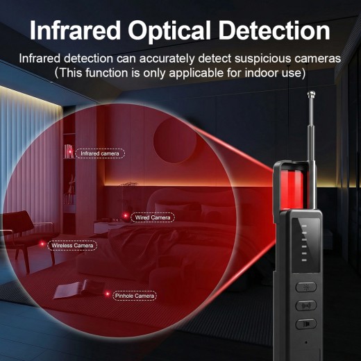 Signal Detector,GPS Signal Detector,Hidden Camera Detector,Cell Phone Signal Detector,Anti-Spy Camera Detector,Multi-function Detector,Anti-Eavesdropping & Anti-Spy Detector