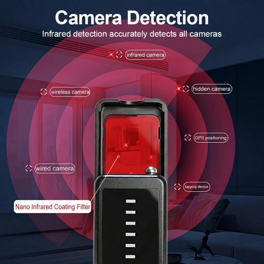 Signal Detector,GPS Signal Detector,Hidden Camera Detector,Cell Phone Signal Detector,Anti-Spy Camera Detector,Multi-function Detector,Anti-Eavesdropping & Anti-Spy Detector
