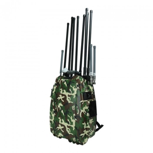 Backpack Drone Jammer FPV Detector And Drone Spoof System 1-3km Detection Intelligent System