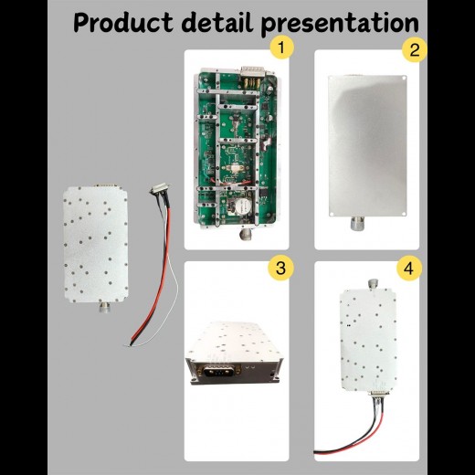 Drone Defence 10W 20W 30W 50W 100W 150W 200W 1700-1800MHz Jammer Module