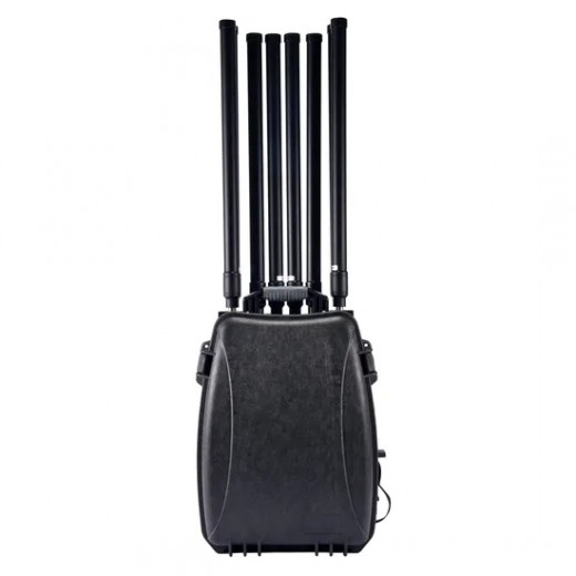 Customize 12 Channel Portable Backpack Jamming Uav 2km 5.8g 2.4G GPS Omnidirectional Antenna Fpv Drone Jammer