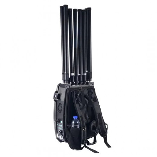 Customize 12 Channel Portable Backpack Jamming Uav 2km 5.8g 2.4G GPS Omnidirectional Antenna Fpv Drone Jammer