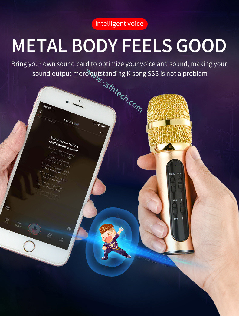 Csfhtech  Portable Professional Karaoke Condenser Microphone Sing Recording Live Microfone For Mobile Phone Computer With ECHO Sound Card (10).jpg